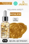 JADELL 24k Altın Göz ve Yüz Çevresi Doğal Vegan Botoks Etkili Yaşlanma Karşıtı Bakım Serumu 30 ml - 1