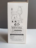 Sevimli Avokado Tasarımlı Led Işıklı USB Kablolu Mini Fan I Masa Üstü Ve Boyun Kullanımı Vantilatör. - 5