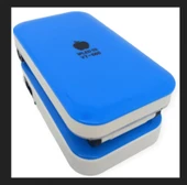 MAVİ RENK PORTATİF KATLANABİLİR ŞARJLI MASA LAMBASI TAŞINABİLİR KAMP LAMBASI KİTAP OKUMA LAMBASI thumbnail 3