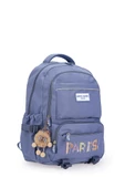 Pierre Cardin Okul Sırt Çantası Mavi PC.07PC344.MV thumbnail 3