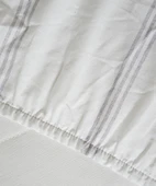 Cotton Collection Tek Kişilik Çizgili Çarşaf Seti Seroya thumbnail 4