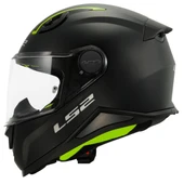 LS2 KID MAT SİYAH ÇOCUK KASK thumbnail 1