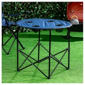 Katlanır Kamp Masası Lacivert 71 cm thumbnail 1