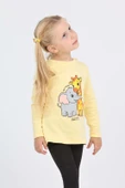 Toontoy Kız Çocuk Zürafa Fil Baskılı Sweatshirt thumbnail 10