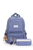 Pierre Cardin Okul Sırt Çantası Mavi PC.07PC344.MV thumbnail 6