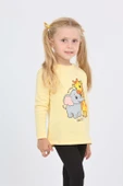 Toontoy Kız Çocuk Zürafa Fil Baskılı Sweatshirt thumbnail 7