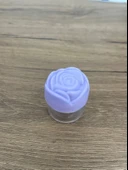 6 Adet 25 cc Gül Kapaklı Pomad Kutusu  Krem, Merhem ve Kozmetik Ürünler İçin Boş Plastik Ambalaj - 3