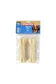 Beyaz Preslenmiş Yüksek Proteinli Köpek Çiğneme Kemiği 2 Adet 95 Gr - 2