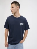 JACK JONES Erkek Renkli Yazı Baskılı Tişört 12278523 thumbnail 7