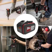 Kress KAB25 20Volt 8.0Ah Li-ion Kross Pack Profesyonel Yedek Akü thumbnail 5