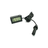 Dijital Iç Ortam Nem Ölçer Termometre Kablolu Sensör thumbnail 3