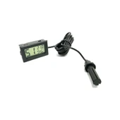 Dijital Iç Ortam Nem Ölçer Termometre Kablolu Sensör thumbnail 1