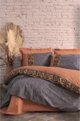 Folk Art Çift Kişilik Nevresim Takımı Dalila Tarçın - 1