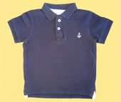 H&M Erkek Bebek % 100 Pamuklu Pike Polo Tişört (1,5-2) Yaş - 1