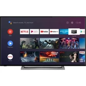 Toshiba 50UA3A63DT 4K Ultra HD 50" 127 Ekran Uydu Alıcılı Android Smart LED TV - 1