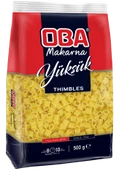 Oba Yüksük Makarna 500 g x 5 Adet | Ev Tipi Çoklu Paket - 2