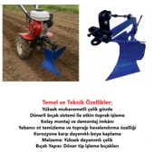 Çapa Makinesi Dönerli Pulluk-Tarımgaraj - 3
