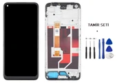 Tkgz - Xiaomi Redmi NOTE 8 PRO Uyumlu Lcd Ekran Dokunmatik SERVİCE PACK - FULL ÇITALI KIRMIZI + Montaj Seti - 2