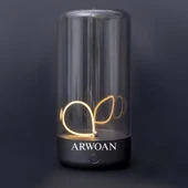 ARWOAN Dokunmatik Kontrollü LED Masa Lambası Şarjlı, Manyetik, Gece Lambası ve Dekoratif Aydınlatma - 7