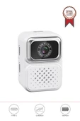 Torima CMR-36 Beyaz Mini Anahtarlık Dijital 480P Video Fotoğraf Makinesi Kamera - 1