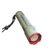 ARWOAN Şarjlı Alüminyum Gövdeli LED El Feneri | Yüksek Lümenli, Zoom Özellikli, Su Geçirmez, Taşınabilir Fener - 1