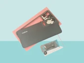 Tkgz - Oppo Realme C65 KASA FULL Arka Kapak Batarya Kapağı - SİYAH thumbnail 1