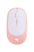 Torima TM-16 Pembe Kablosuz Çift Modlu Sessiz Mouse Fare thumbnail 2