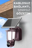 Torima CMR29 Şarjlı Duvar Lambası Görünümlü Gizli Dış Mekan Kamerası Akıllı IP Güneş Enerjili Kamera - 2