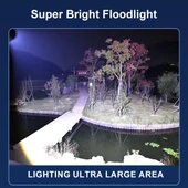 ARWOAN Yüksek Güçlü LED El Feneri Alüminyum Gövde, Zoom Özellikli, Type-C Şarjlı, Süper Parlak Beyaz Lazer LED - 5