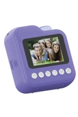 Torima TRM-CMR15 Mor Dijital Video Kayıt Fotoğraf Çocuk Kamerası Anlık Termal Resim Kağıt Baskılı Yazıcı thumbnail 4