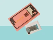 Tkgz - Oppo Realme C65 KASA FULL Arka Kapak Batarya Kapağı - SİYAH thumbnail 2