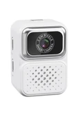 Torima CMR-36 Beyaz Mini Anahtarlık Dijital 480P Video Fotoğraf Makinesi Kamera - 2