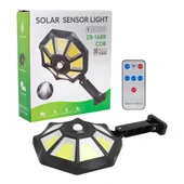 ZB-168B KUMANDALI 3 KADEMELİ 168 COB LEDLİ SENSÖRLÜ BEYAZ SOLAR AYDINLATMA (5047) - 3