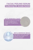 AHA & BHA Yenileyici Peeling Serumu – Gözenek Sıkılaştırıcı & Mat Ton Arındırma - 3