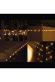 MENFRY Solar Enerjili Neon Led Dış Mekan Bahçe Teras Balkon Ağaç Aydınlatması Animasyonlu (10 METRE) - 2