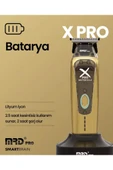 MRD GMT-999 PRO-X 3.0 Profesyonel Sakal Kesme Makinesi Gold - 4