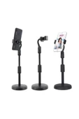 MENFRY Masaüstü Teleskopik Telefon Tutucu 360 ° Döndürülebilir Stand - 4