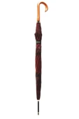 louisiana polo Snotline Lüx Baston Şemsiye Bordo Desenli - 4