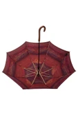 louisiana polo Snotline Lüx Baston Şemsiye Bordo Desenli - 2