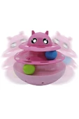 Nunbell Mama Hazneli Yatmaz Sallanan Kedi Köpek Oyuncağı Shaking Circular Turntable Cat And Dog Toy - 1