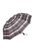 APRİL Snotline Kadın 10 Telli Şemsiye Ekose Desen Çok Renkli Siyah 32l - 1