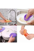 ENASHOP Silikon Bulaşık Yıkama Fırçası 2 Adet - 1