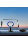 MENFRY Çinko Alaşım Katlanır Manyetik Araba İçi MagSafe İçin Kompakt Cep Telefonu Tutucu 360 ° Dönebilen - 3