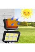 Premium Ticaret  GÜNEŞ ENERJİLİ 120 COB LED IŞIK – BEYAZ RENK | 4.7m Kablolu | 3 Modlu - 1