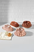 Nehir Sway Rose Gold 2'li Döküm Kek Kalıbı 28,5-24,5 Cm - 6