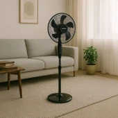 Kumtel KTF-330 Vantilatör - Siyah - 45 Watt - 4