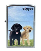 Zippo Labrador Puppies - Labrador Yavruları Dizayn Çakmak - 1