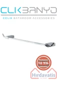 CLK BANYO Paslanmaz Pirinç Titanik 50cm Uzun Havluluk thumbnail 1
