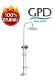 GPD DST24 Duş Seti (5 Fonksiyonlu El Duşu + 250X250) thumbnail 1
