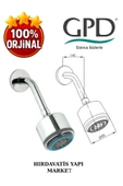 GPD ADS03 Ankastre Duş Başlığı (5 Fonksiyonlu Ø85) thumbnail 3
